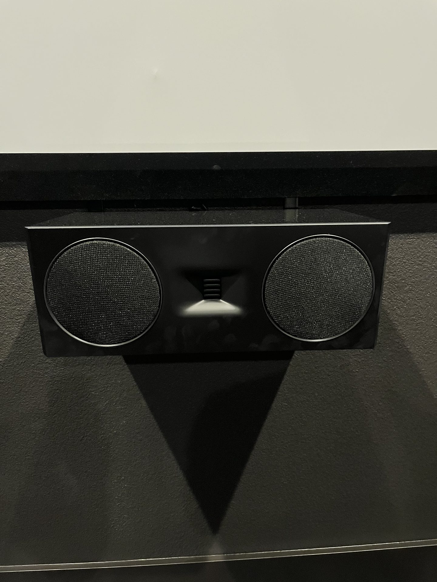 Martin Logan center channel speaker installation Stone Oak San Antonio